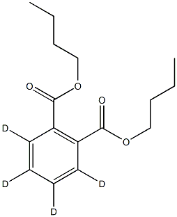 邻苯二甲酸二丁酯-3,4,5,6-d4结构式
