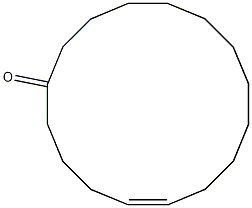 5-环十六烯-1-酮结构式
