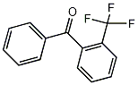 2-(三氟甲基)苯并苯酮结构式