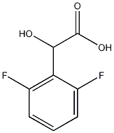 2,6-二氟苯基乙醇酸结构式