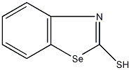 2-巯基苯并硒唑结构式