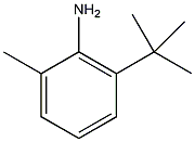 6-叔丁基邻甲苯胺结构式