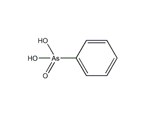 Phenylarsinic acid structural formula