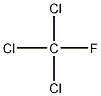 三氯氟甲烷结构式