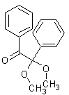 2,2-二甲氧基-2-苯基苯乙酮结构式