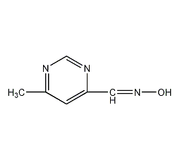 6-甲基-4-嘧啶甲醛肟结构式