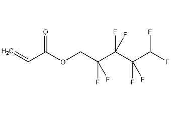 1H,1H,5H-八氟戊基-丙烯酸酯结构式