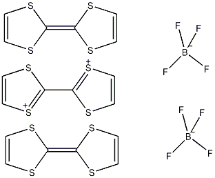 双四氟硼酸三(四噻戊烯)结构式
