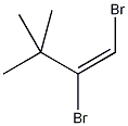 1,2-二溴-3,3-二甲基-1-丁烯结构式