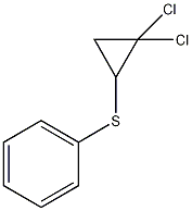 2,2-二氯环丙基苯醚结构式