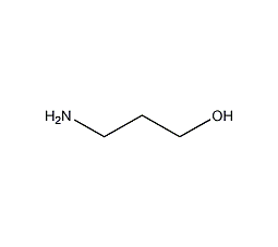 3-氨基-1-丙醇结构式