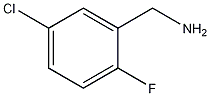 5-氯-2-氟苄胺结构式