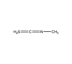 甲基异硫氰酸盐结构式