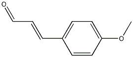 4-甲氧基肉桂醛结构式