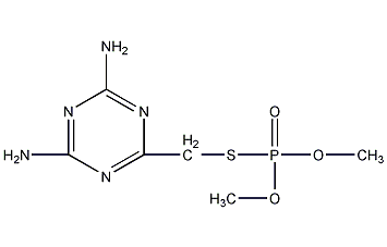 灭蚜硫磷结构式