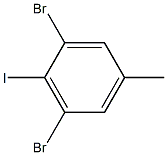 3,5-二溴-4-碘甲苯结构式