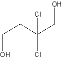 2,2-二氯-1,4-丁二醇结构式