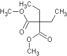 二乙基丙二酸二甲酯结构式