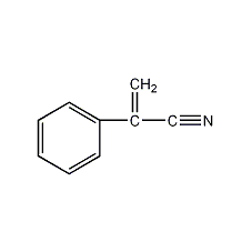 2-苯基丙烯腈结构式