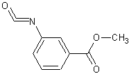 3-(甲氧基羰基)异氰酸苯酯结构式