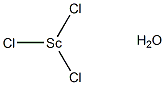 氯化钪水合物结构式