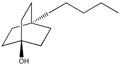 4-戊基二环[2.2.2]辛烷-1-醇结构式