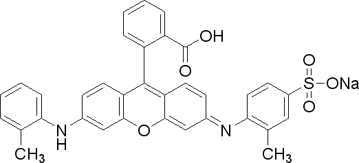 酸性紫9结构式
