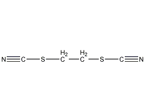 1,2-二硫氰酸亚乙酯结构式