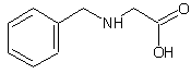 N-苄基甘氨酸盐酸盐结构式