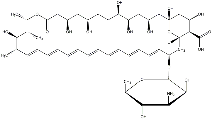 两性霉素B结构式