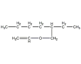 2-乙基己基乙烯醚结构式