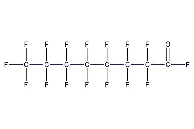 全氟辛氟结构式