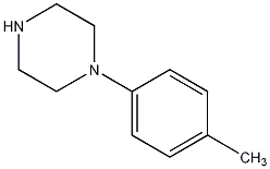 1-(4-甲基苯基)哌嗪结构式
