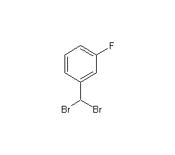 间氟二溴甲基苯结构式