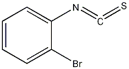 2-溴苯基异硫代氰酸酯结构式