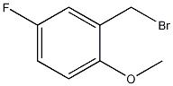 5-氟-2-甲氧基苄基溴结构式