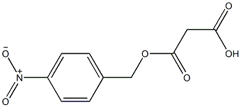 丙二酸单对硝基苄酯结构式
