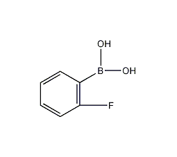 2-氟苯硼酸结构式