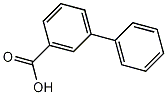 3-苯基苯甲酸结构式