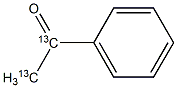 苯乙酮-α,β-13C2结构式