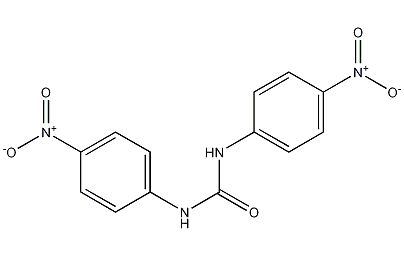1,3-二(4-硝基苯)脲结构式