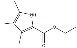 3,4,5-三甲基吡咯-2-甲基乙酯结构式