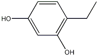 4-乙基间苯二酚结构式