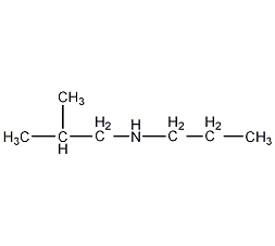 N-正丙基叔丁胺结构式