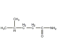 4-甲基戊酰胺结构式