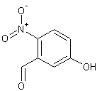 5-羟基-2-硝基苯甲醛结构式