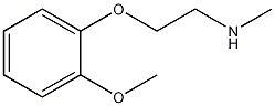 2-(2-Methoxyphenoxy)-N-methylethylamine