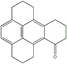 1,2,3,6,7,8,11,12-八氢苯并[e]芘-9(10H)-酮结构式