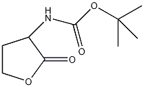 叔丁基(四氢-2-羰基-3-呋喃基)氨基甲酸酯结构式