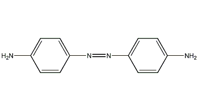 4,4'-偶氮二苯胺结构式